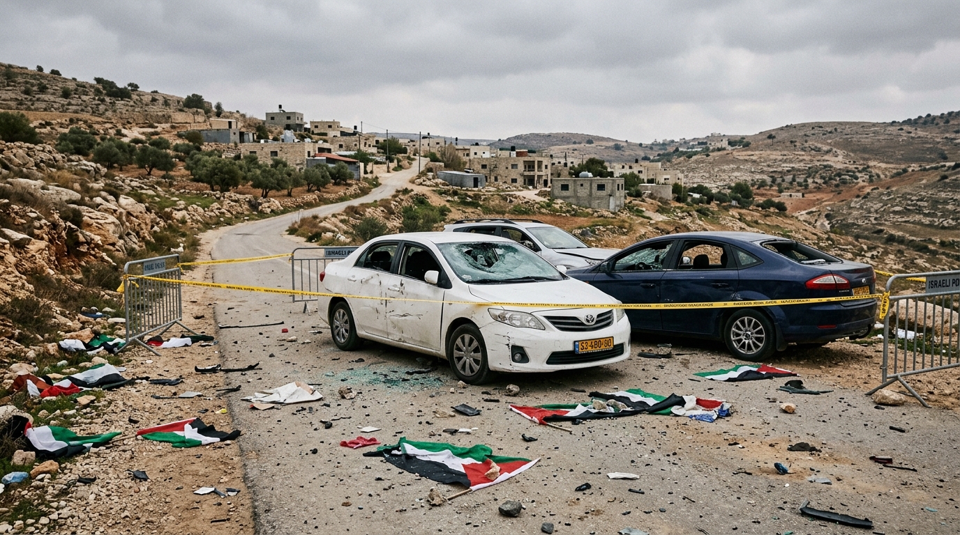 המשטרה חוקרת נזק בכפר אל-מועייר והשחתת רכבים ליד מעלה תדהר