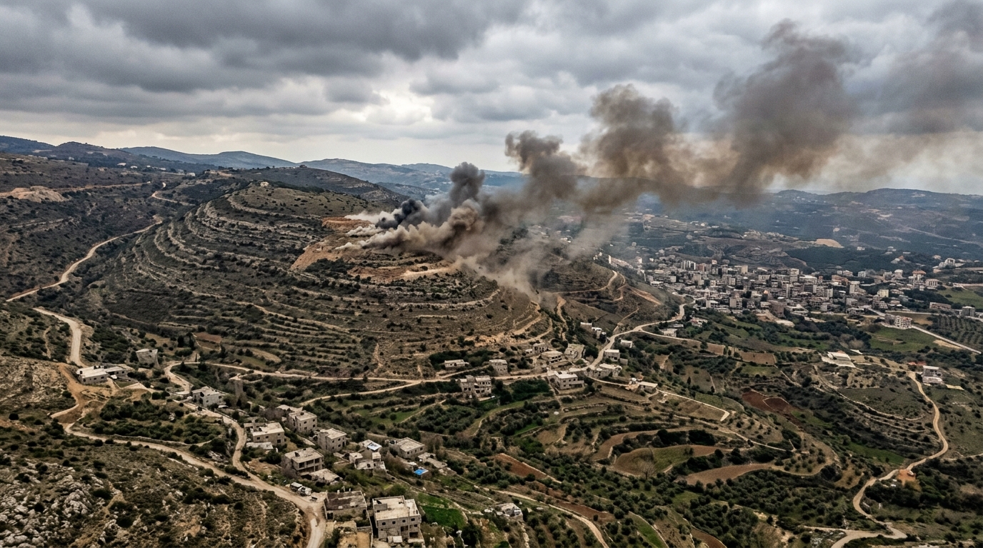 צה"ל תקף בעומק דרום לבנון, דיווחים על פיצוצים בא-נבטיה
