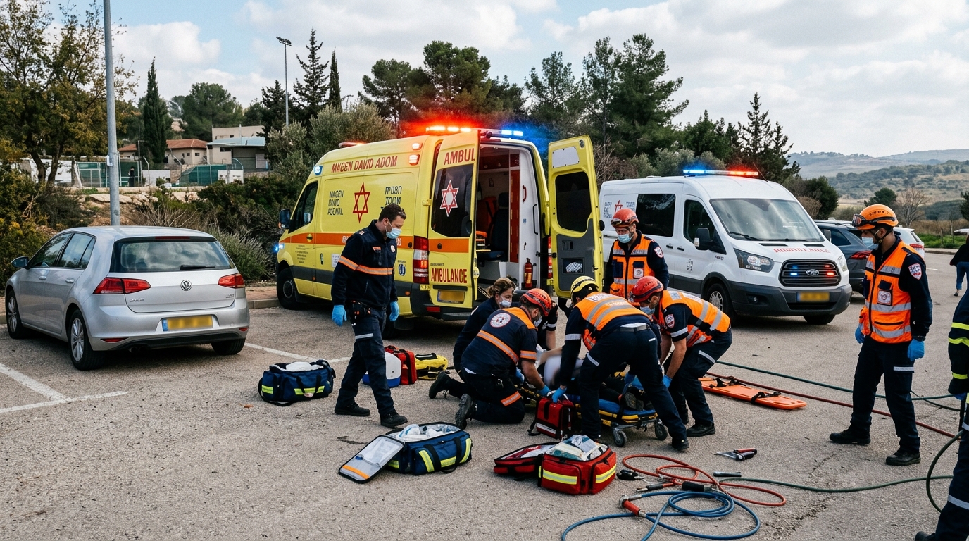 נערה בת 17 נחנקה מחבל באימון במטה יהודה, מצבה קשה