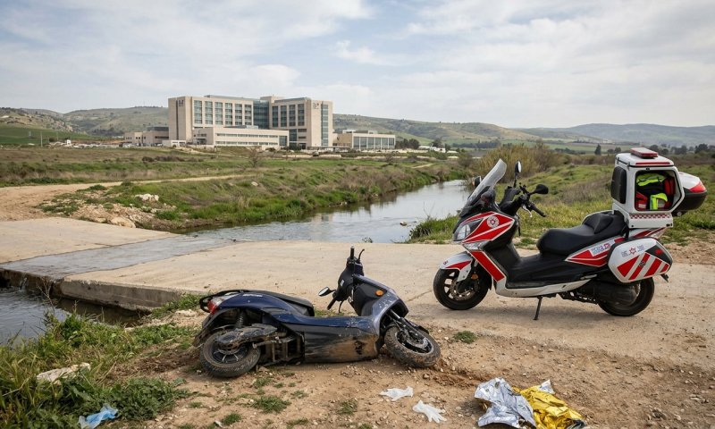 נער בן 16 נפצע קשה בראשו לאחר שהחליק בקורקינט ליד נחל חרוד