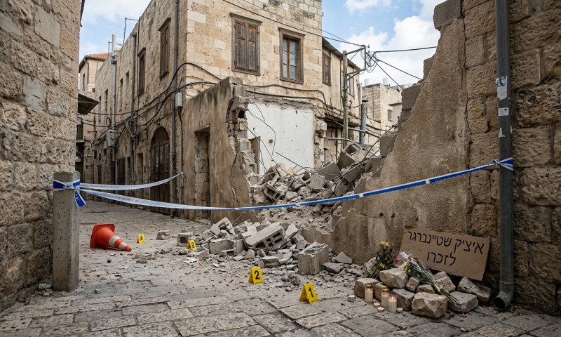 פרקליטות ירושלים סגרה תיק מות תלמיד הישיבה שקיר בטון קרס עליו