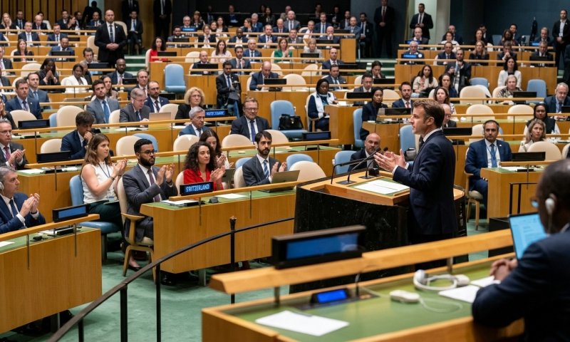 מקרון עורר סערה בישראל: "חמאס מעולם לא פעלה בגדה"