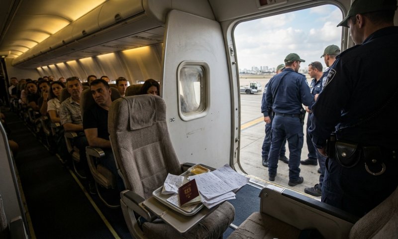 תקפו שוטרים במטוס בנתב"ג וקראו "הלוואי שיהיה לכם 7 באוקטובר" - שוחררו למעצר בית