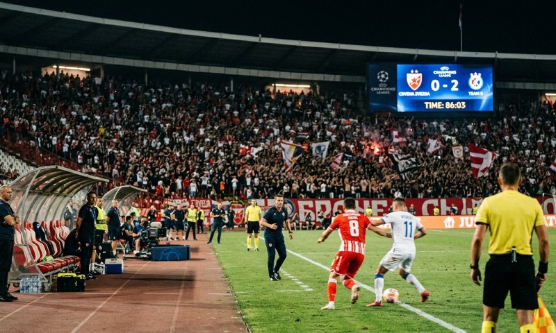 הפועל באר שבע העפילה לפלייאוף ליגת האלופות בניצחון על הכוכב האדום