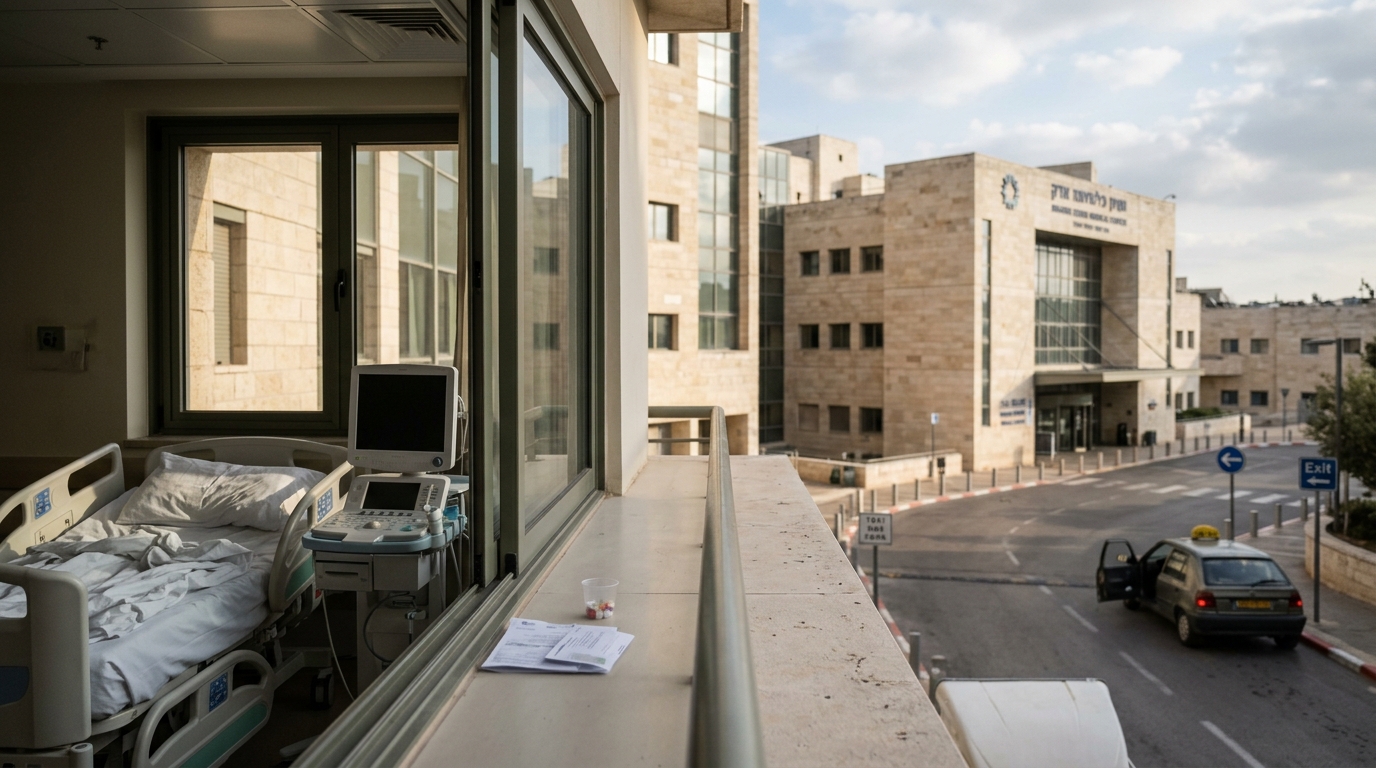 השר אמסלם עבר התקף לב ואושפז בשערי צדק - ושוחרר הבוקר לביתו