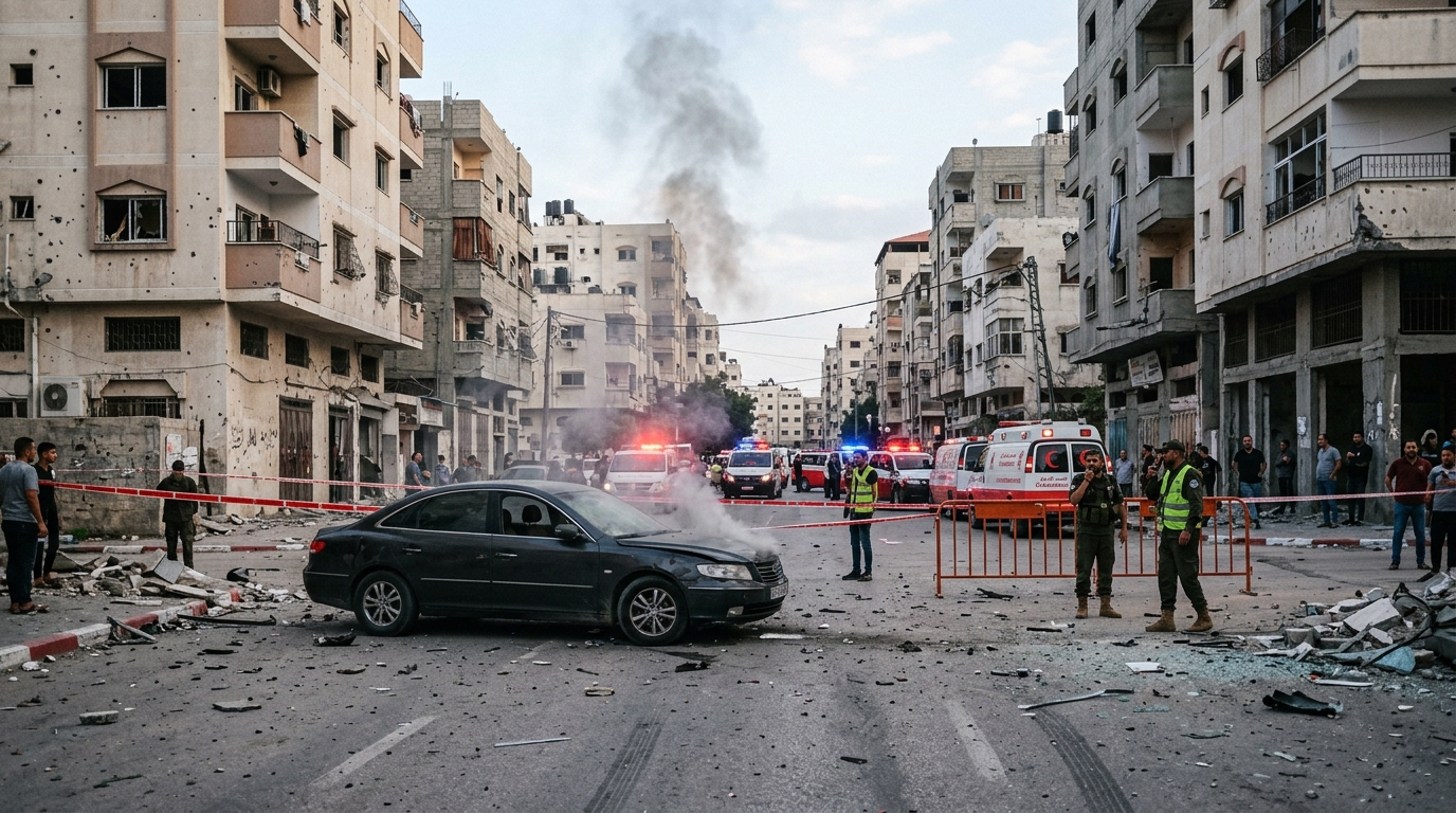 שני הרוגים ו-13 פצועים בתקיפת כטב"מ ישראלי בעזה