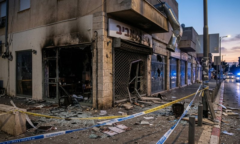 רימון רסס על סניף ג'פניקה בקריית אונו: הוגשו הצהרות תובע נגד שני חשודים