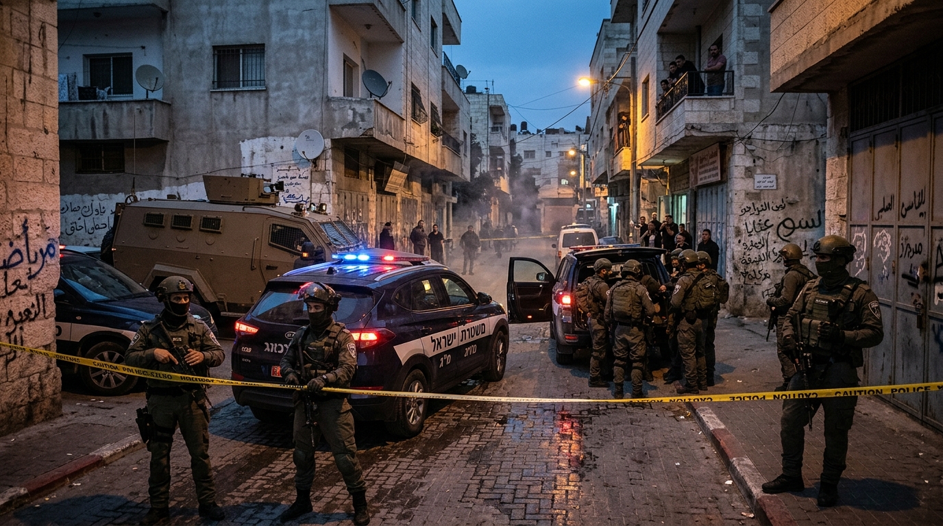 מג"ב חילץ 10 ישראלים שנכנסו לקלקיליה לחפש אופנוע גנוב