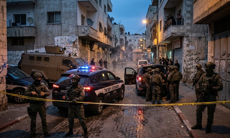 מג"ב חילץ 10 ישראלים שנכנסו לקלקיליה לחפש אופנוע גנוב