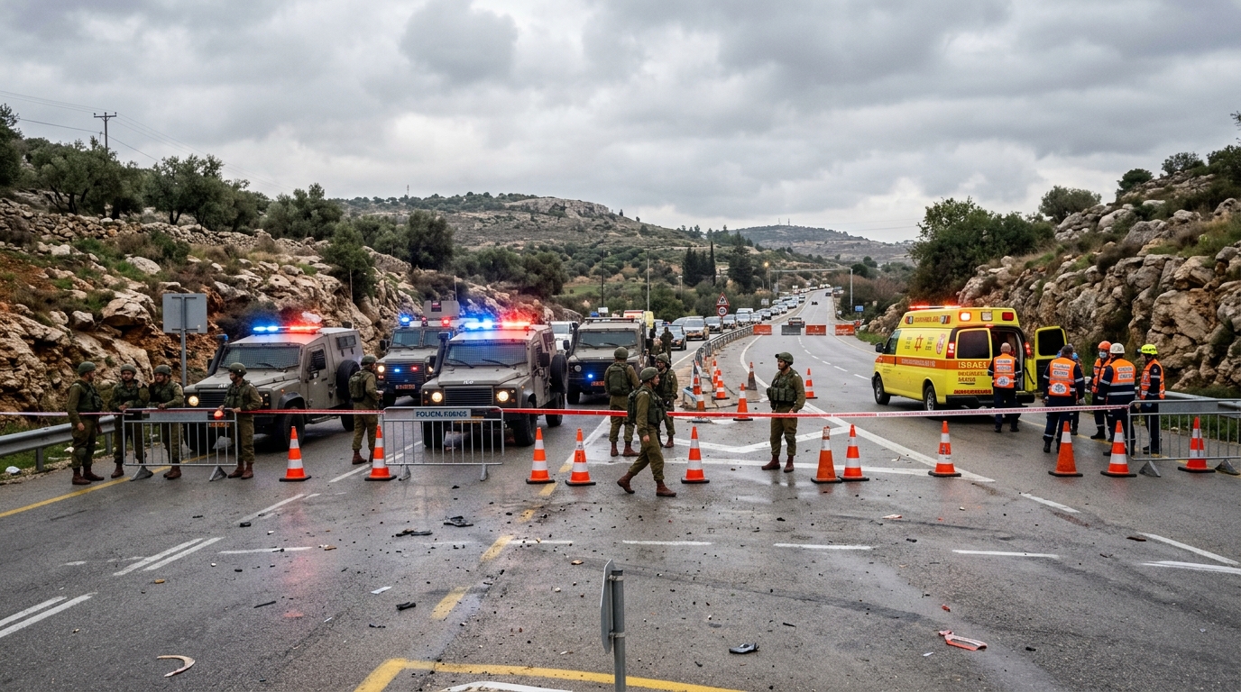 צה"ל ושב"כ עצרו מחבלת חמושה בצומת גנות