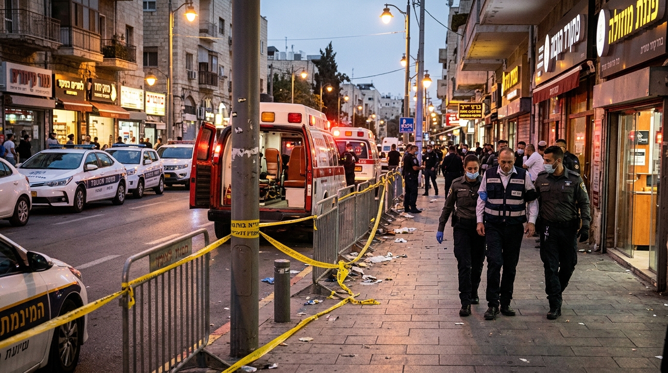 שישה חשודים נעצרו בחשד שתקפו פקח בירושלים