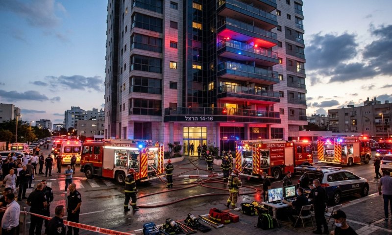 דליפת כלור בנתניה: דיירי מגדל 18 קומות הונחו להסתגר