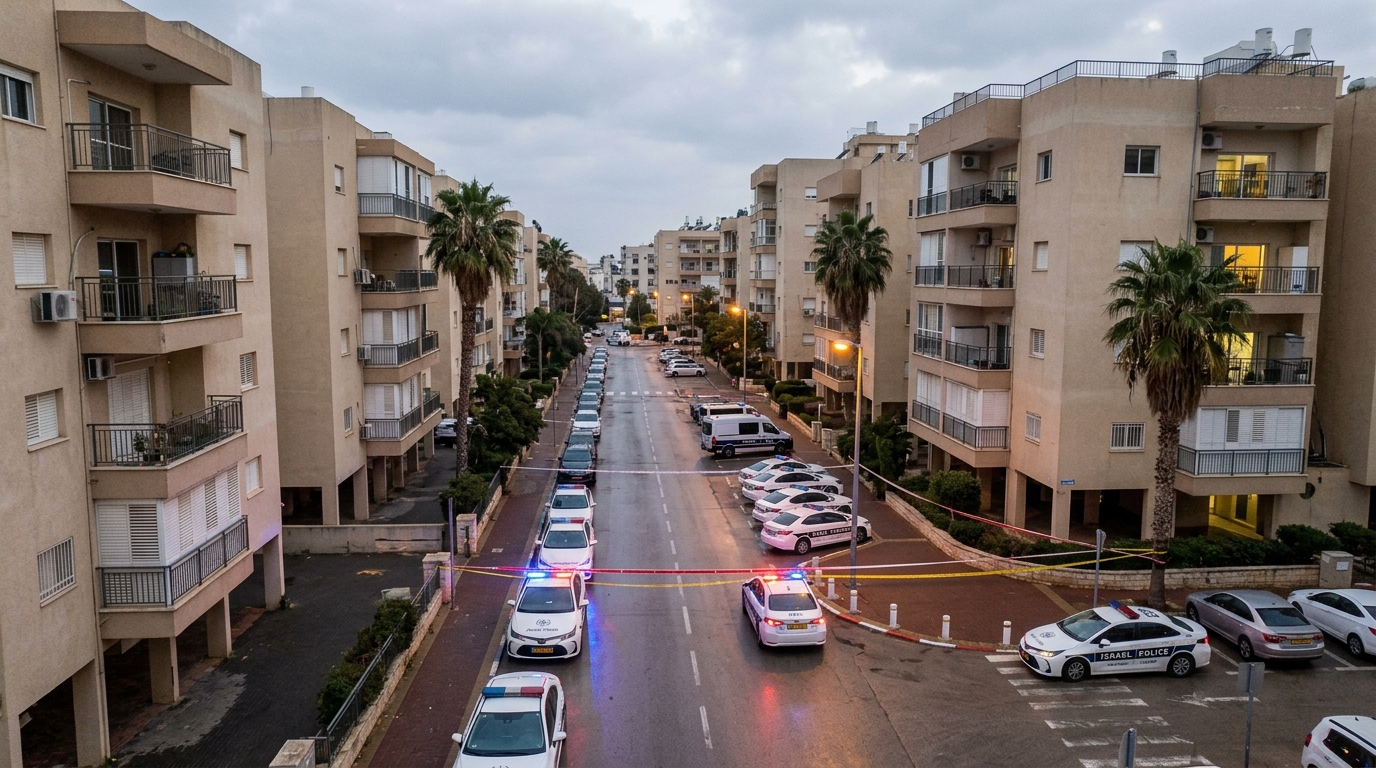 לוחם מג"ב בן 20 נהרג אחרי שירה לעבר שוטרים בנתניה