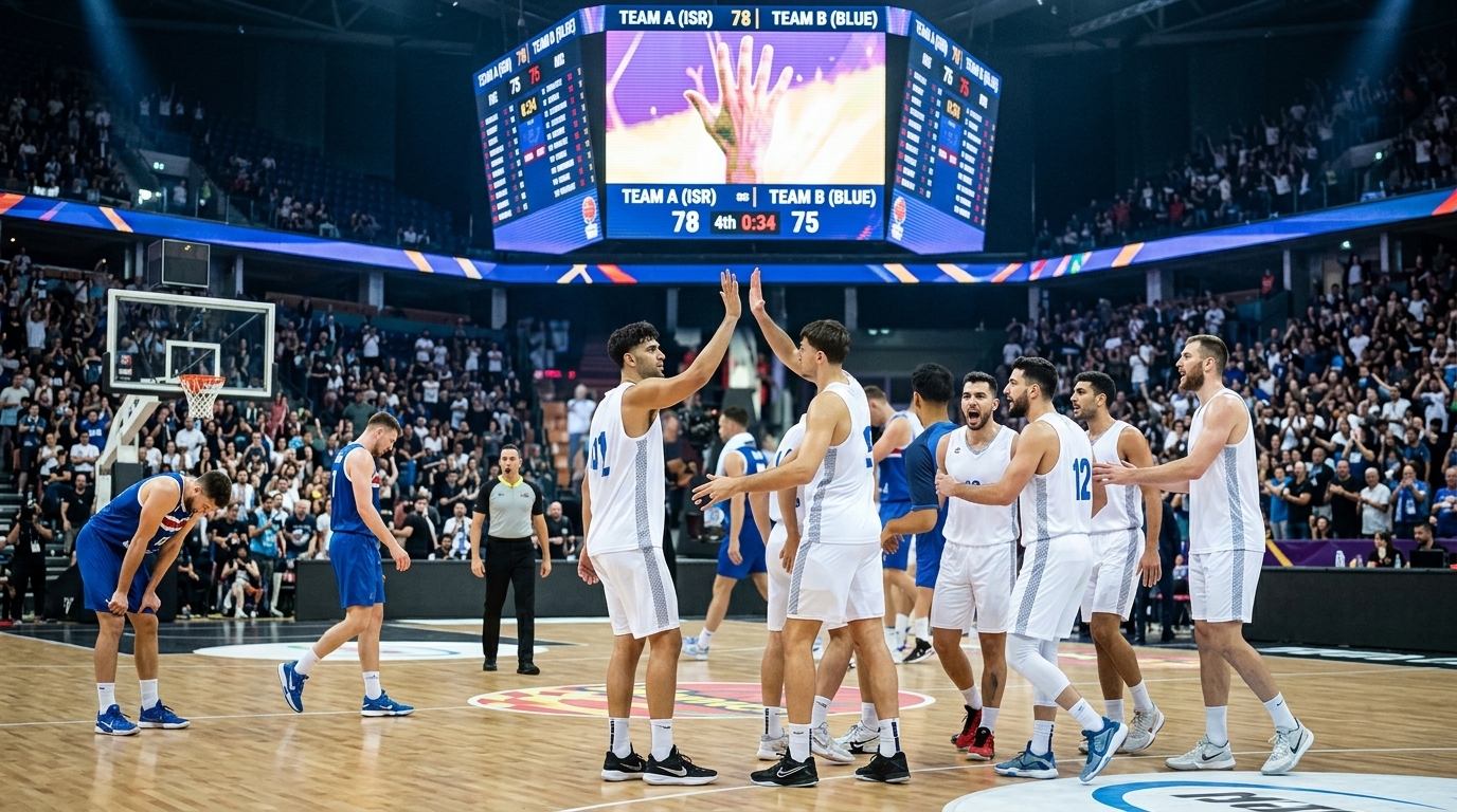 פרישמן פנה לפיב"א: נבחרת ישראל רוצה לחזור לשחק בבית
