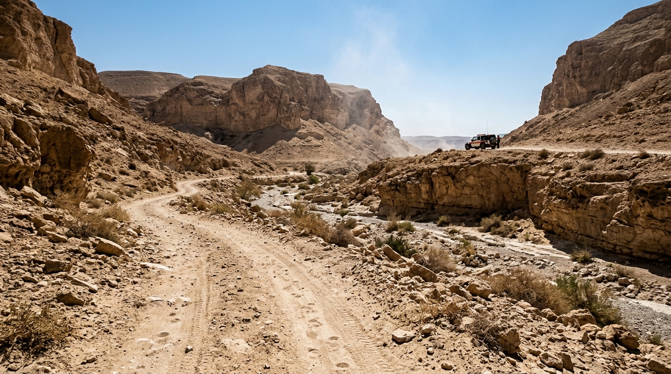 חשש לחייהם: אב ו-6 ילדיו נעדרו בטיול בערבה בחום כבד
