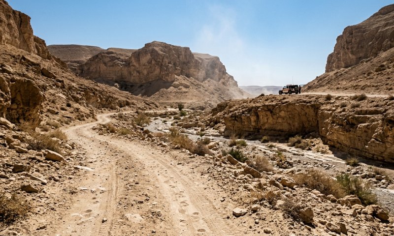 חשש לחייהם: אב ו-6 ילדיו נעדרו בטיול בערבה בחום כבד