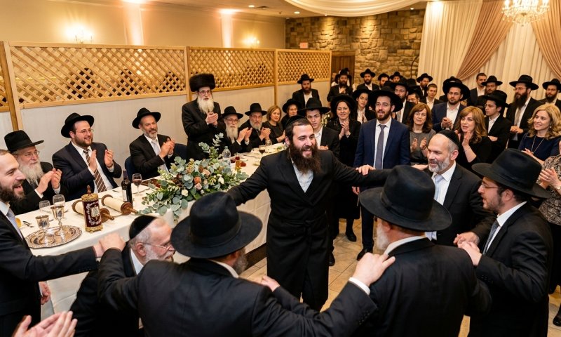 יונתן רזאל ריקד באירוסין של בתו - שבועות אחרי אירוע מוחי