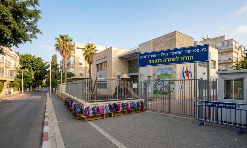 רמת גן מחזירה מחר ילדים ללימודים - ראשונה בגוש דן