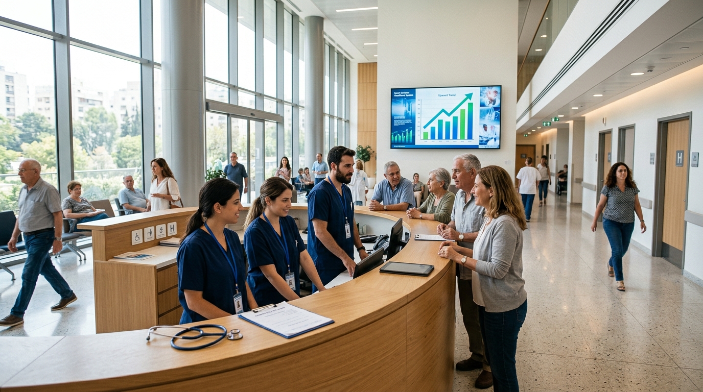 סקר למ"ס: מערכת הבריאות מדורגת ראשונה באמון הציבור - מעל צה"ל