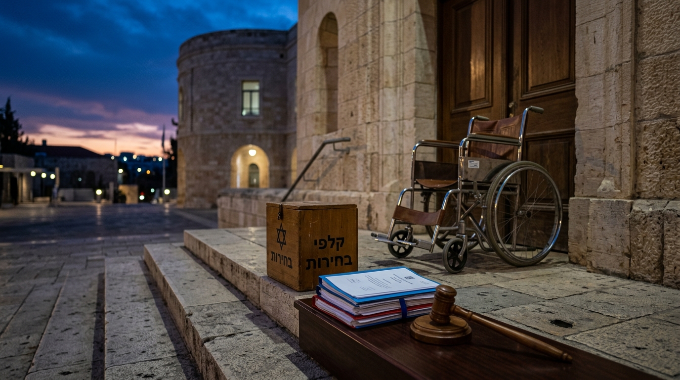 בג"ץ תוקף את ביטול קלפיות הקשישים: "מסיגה לאחור את זכות ההצבעה"