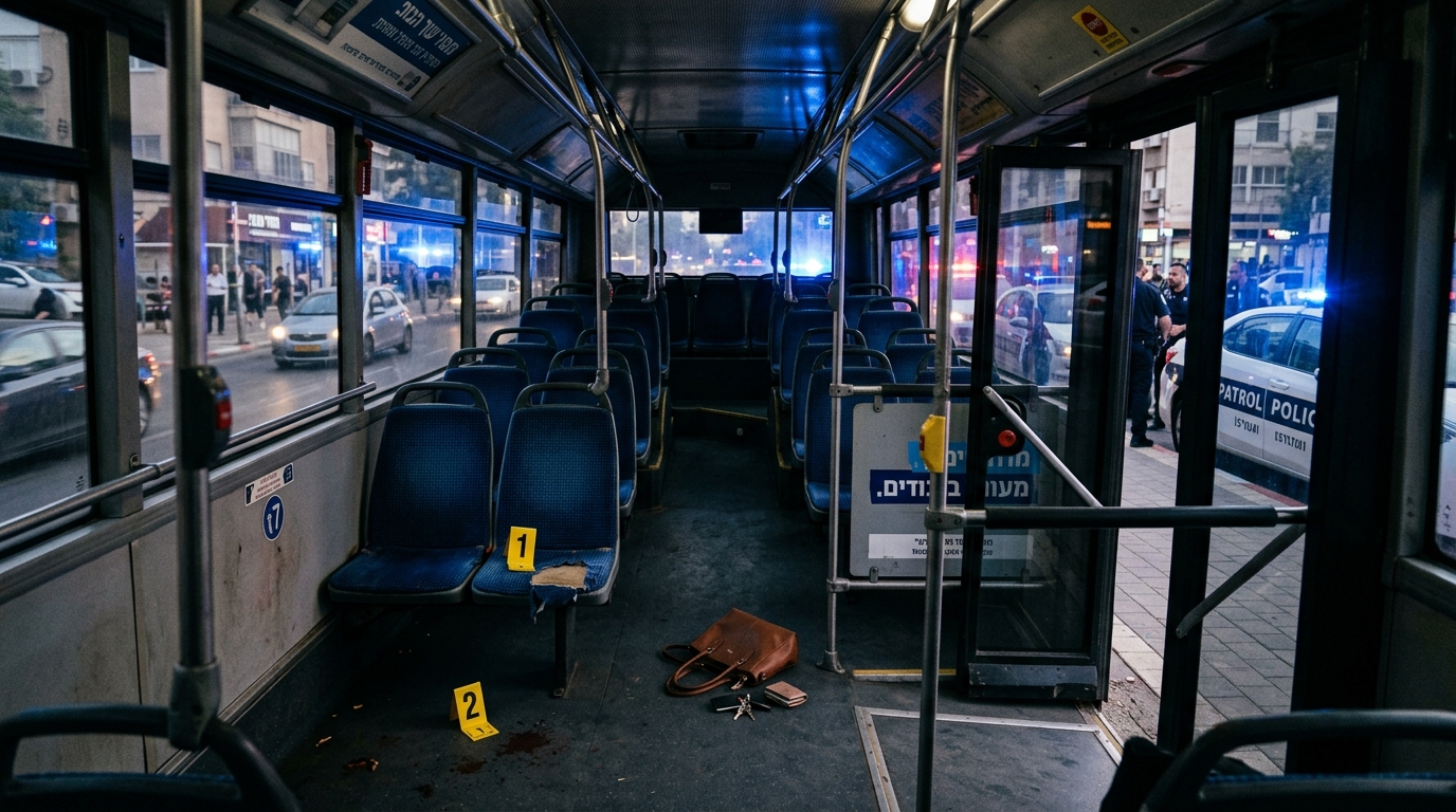 נערה בת 15 עוכבה בחשד לתקיפה גזענית באוטובוס