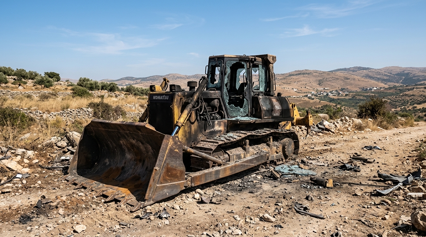 תקיפה ישראלית על דחפור בדרום לבנון: חייל לבנוני נפצע