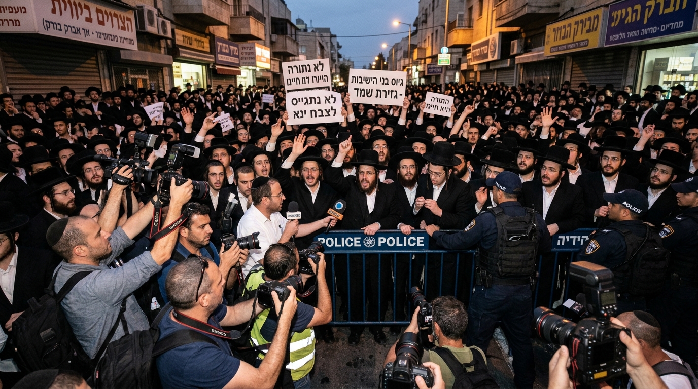 רב קילל את הרמטכ"ל בעצרת בבני ברק - והכולל שלו גרף מיליונים מהמדינה
