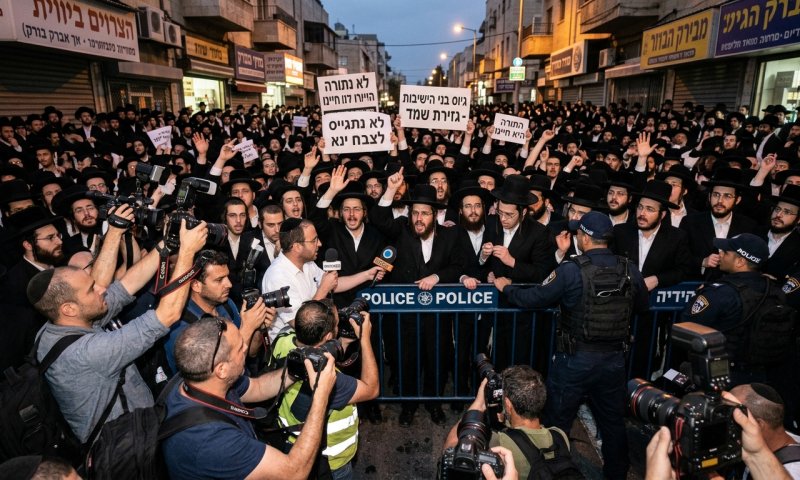 רב קילל את הרמטכ"ל בעצרת בבני ברק - והכולל שלו גרף מיליונים מהמדינה