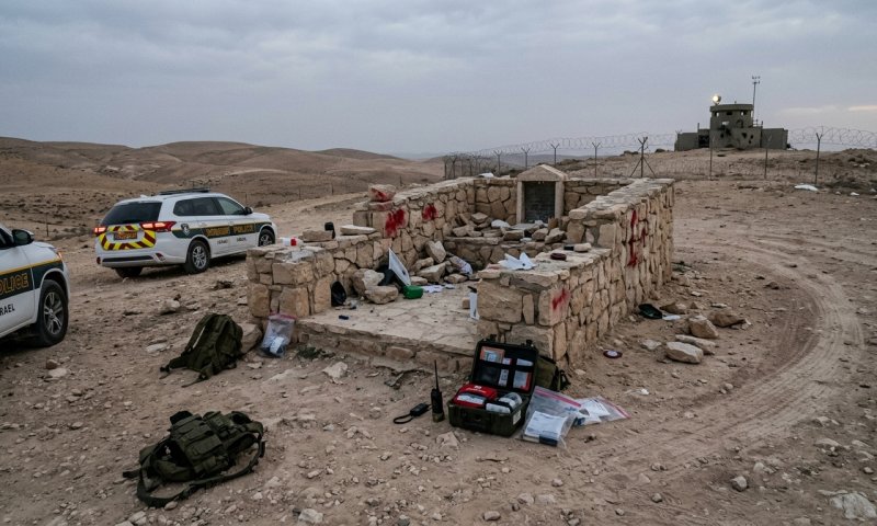 נעצרו שני חשודים בהשחתת אנדרטה לחלל צה"ל ברתמים