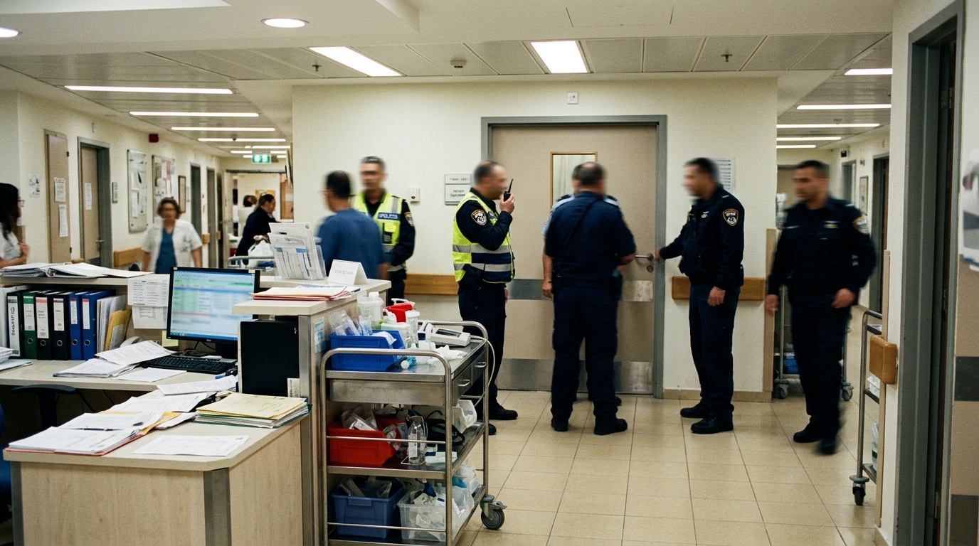 עובד ותיק בקפלן נעצר: חשוד בתקיפת שני רופאים שטיפלו בבנו