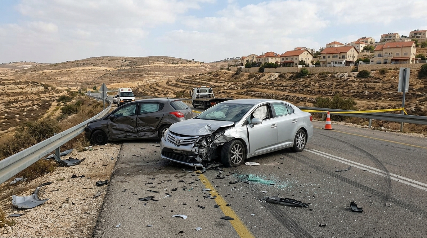 נער בן 15 נפצע קשה בתאונה ליד עמנואל