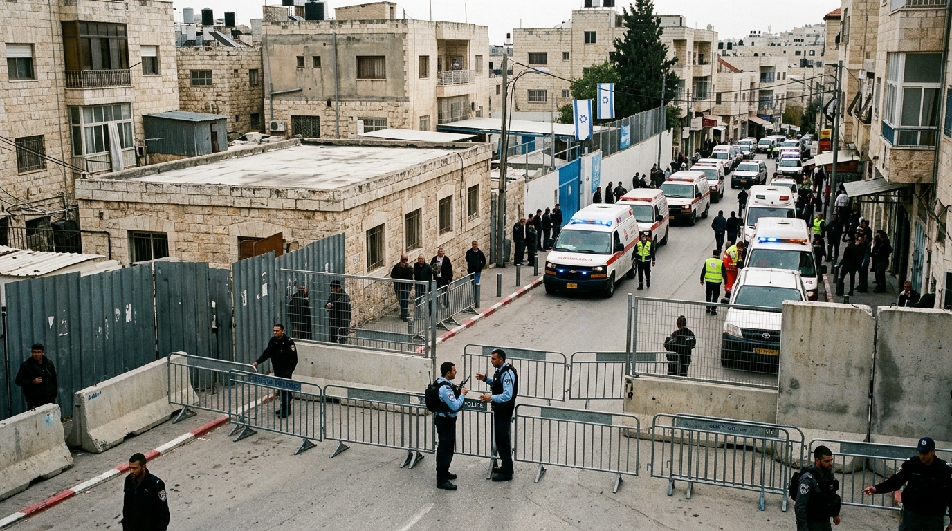 חמישה נפצעו מירי כוחות הביטחון בפינוי מתחם אונר"א