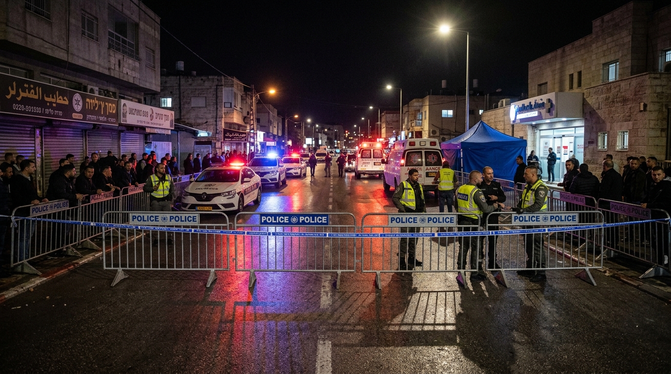 ירי במספרה בטמרה: שני גברים פונו לרמב"ם במצב קשה