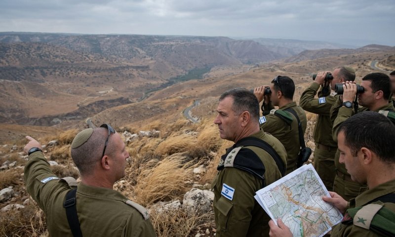 זמיר בביקור בדרום סוריה: לא נאפשר התבססות עוינת