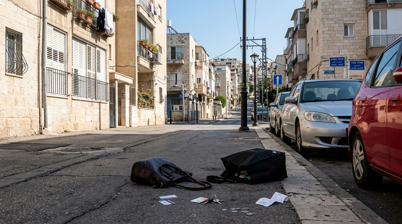 קטין בן 16 שדד קשישה בת 78 בחיפה ונעצר