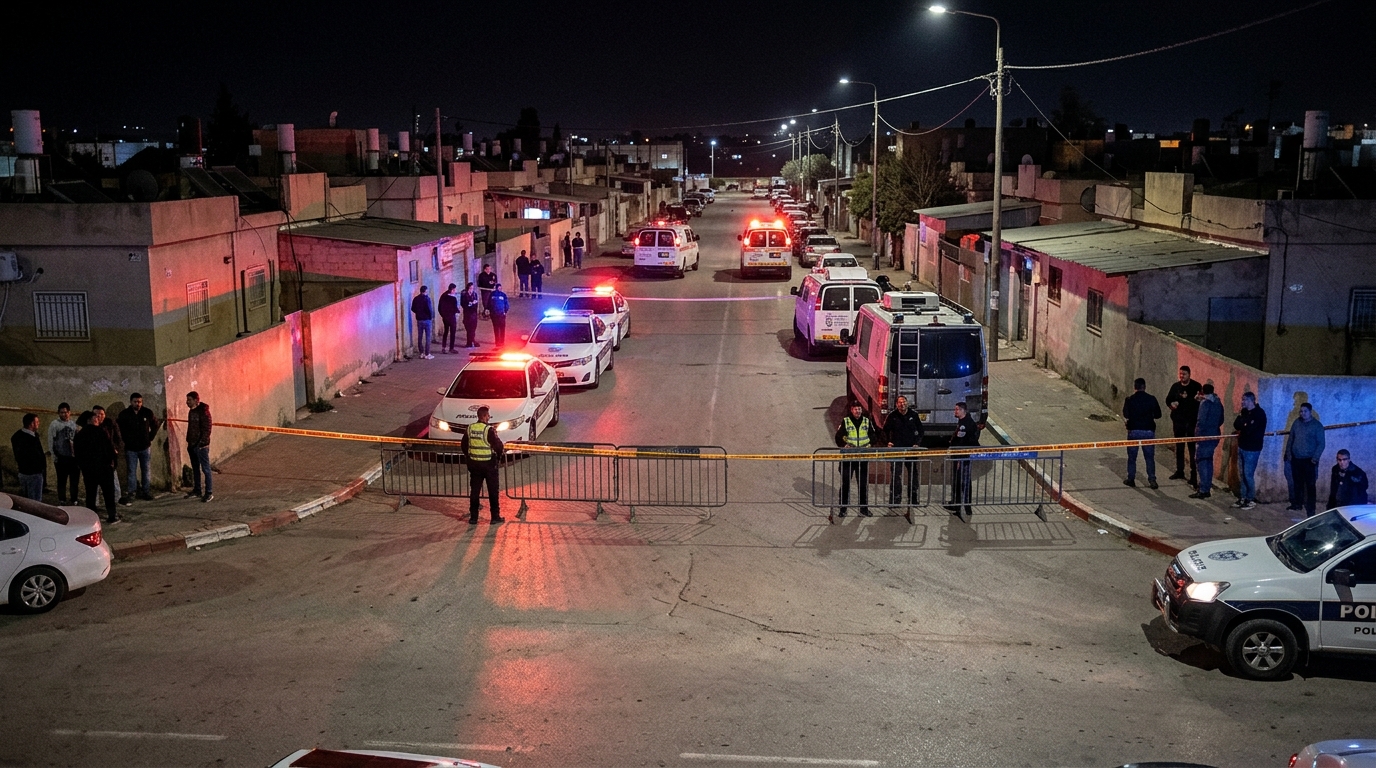 גבר בן 25 נפצע קשה מירי ברהט