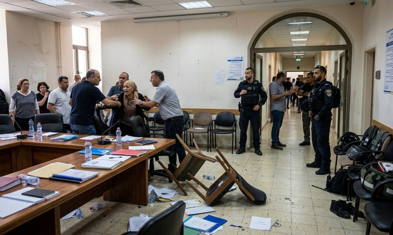 ראש מועצת ירוחם הוטחה לקרקע על ידי שוטרים ופונתה לסורוקה