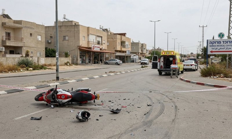 רוכב אופנוע בן 21 נפצע בינוני בתאונה ברהט
