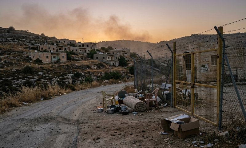 הבית הלבן מגנה: מתנחלים מצרים משפחות פלסטיניות ביהודה ושומרון
