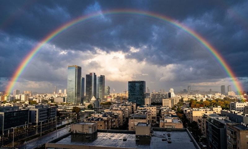 גשמים ראשונים בצפון, לקראת התחממות ביום כיפור