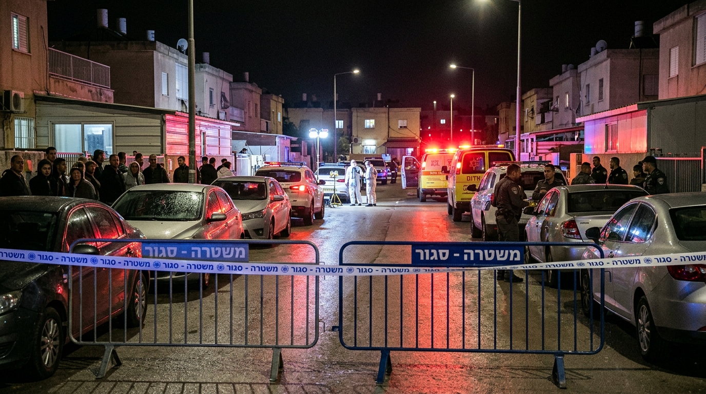 גבר נהרג מירי ברהט, המשטרה חוקרת חשד לרצח