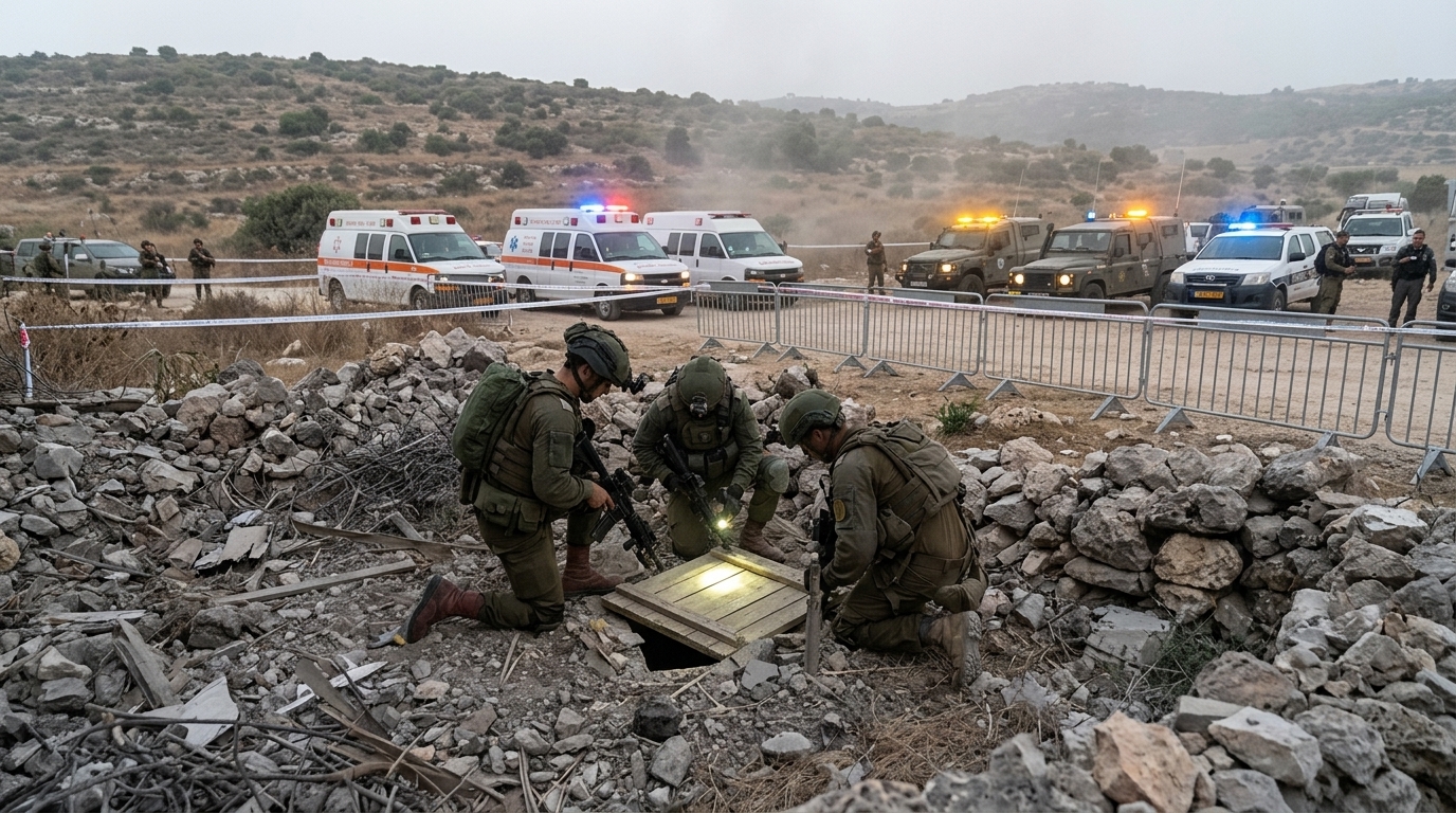 צבא ישראל חשף מנהרת חיזבאללה עם מאות כטב"מים בדרום לבנון