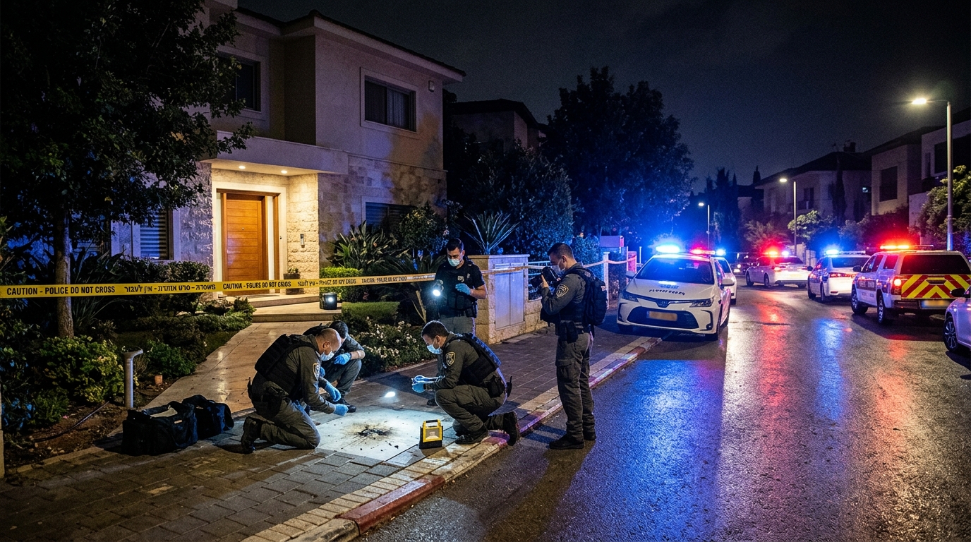 רימון הלם הושלך לעבר בית בשכונת צהלה בתל אביב