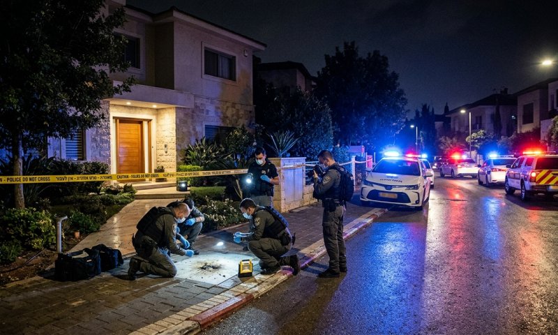 רימון הלם הושלך לעבר בית בשכונת צהלה בתל אביב
