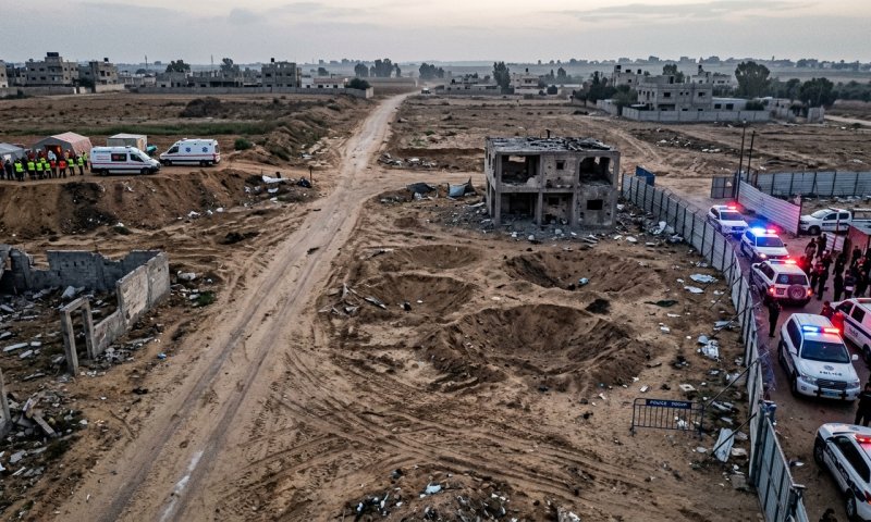 צנחנים השמידו תשתית טרור וחמישה בורות שיגור בדרום עזה