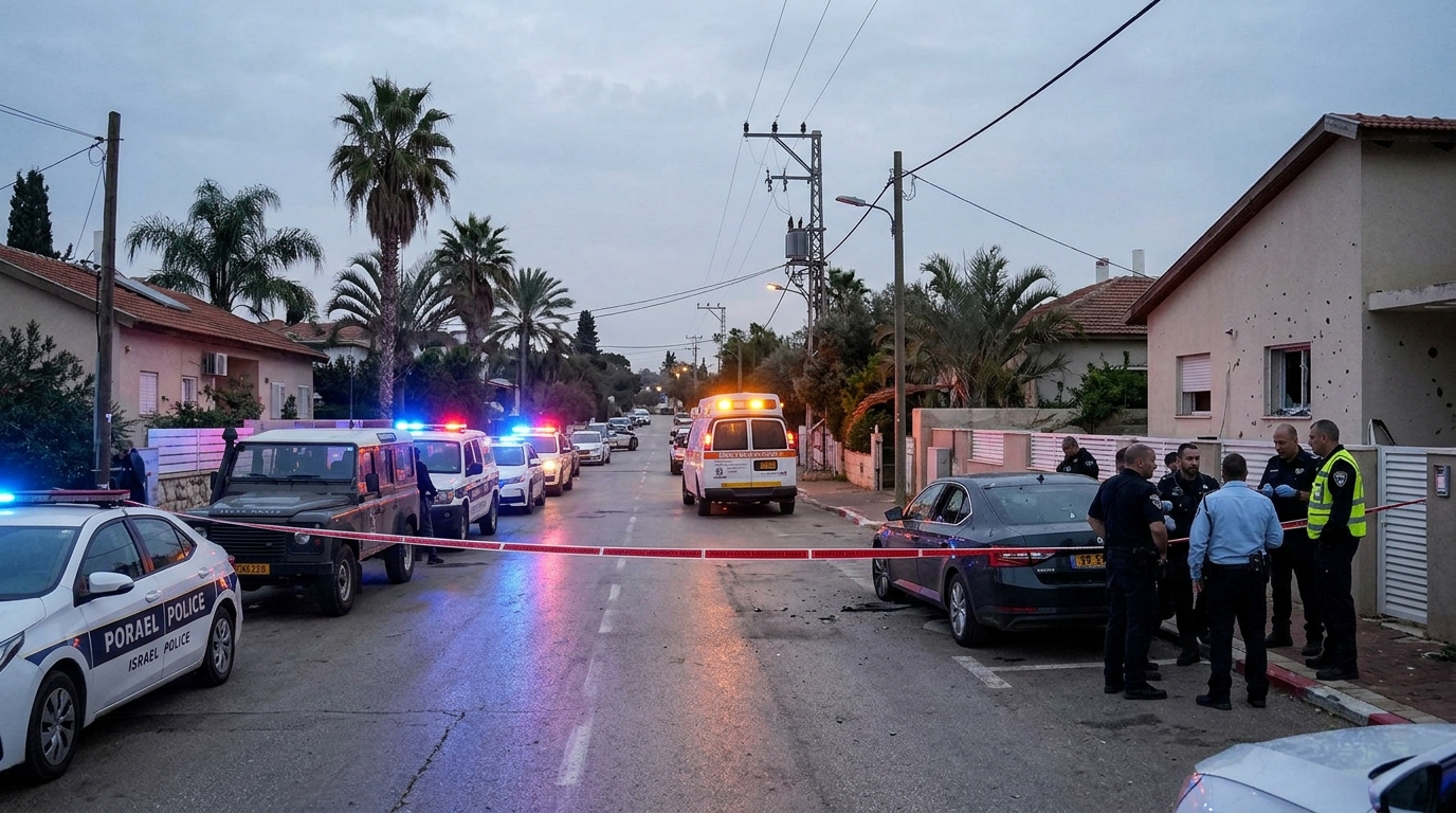 רימון וירי לעבר בית בבנימינה, המשטרה חוקרת