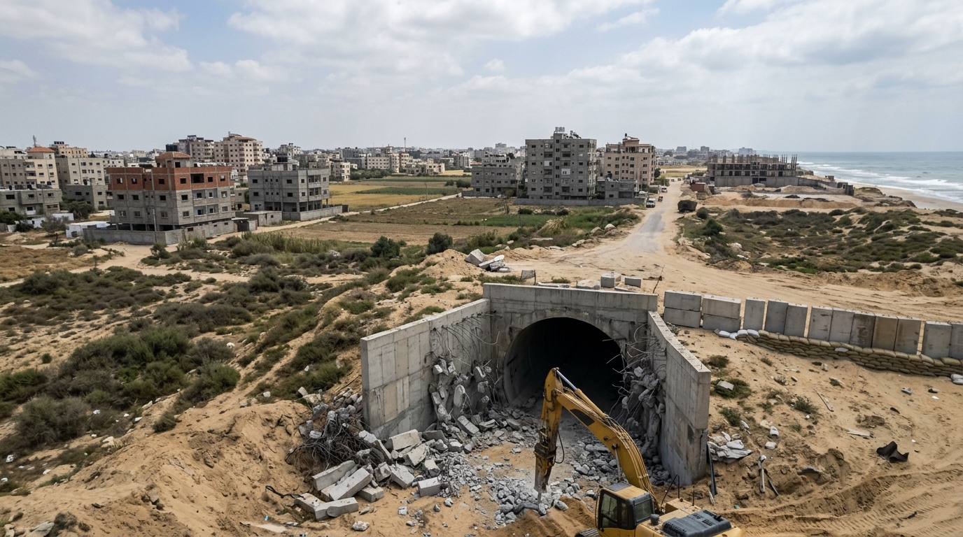 מלדנוב: פירוק המנהרות בעזה יימשך כעשור, ישראל לא תיסוג