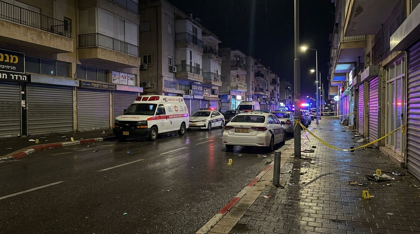 גבר בן 25 נפצע באירוע אלימות בנתניה