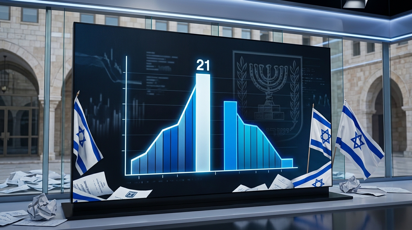 סקר: ישראל ביתנו של ליברמן זינקה ל-21 מנדטים ומאיימת על הליכוד