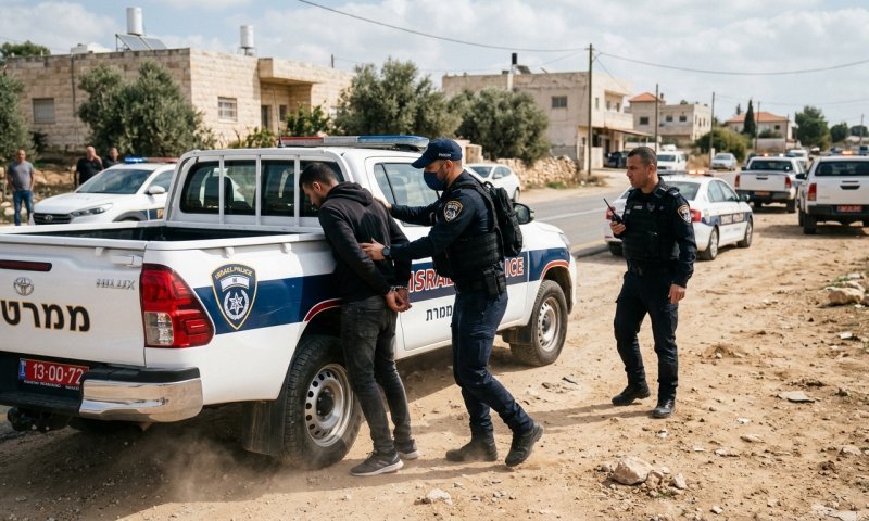 תושב חאן יונס נתפס בין השיחים בטמרה לאחר מרדף רגלי